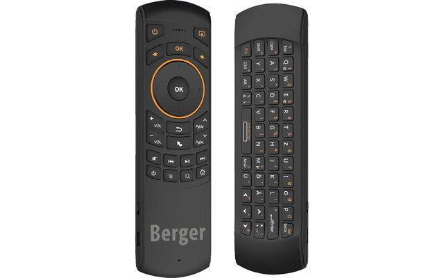 Berger Universal Funkfernbedienung Mit Tastatur Und Air Mouse 5 Berger Universal Funkfernbedienung Mit Tastatur Und Air Mouse – Bild 5