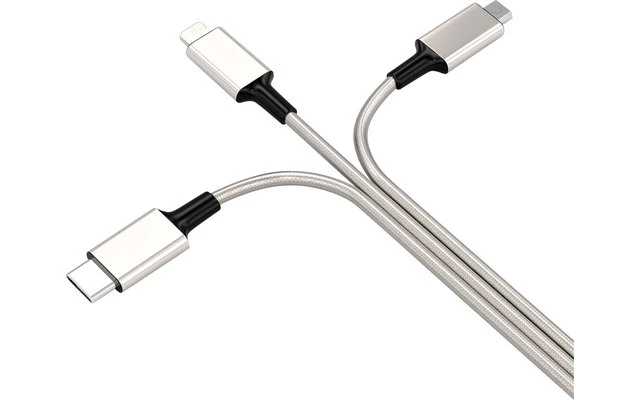 Berger 3-in-1 USB-Ladekabel Zu Micro-USB / Lightning / USB-C 1,2 M 1 Berger 3-in-1 USB-Ladekabel Zu Micro-USB / Lightning / USB-C 1,2 M